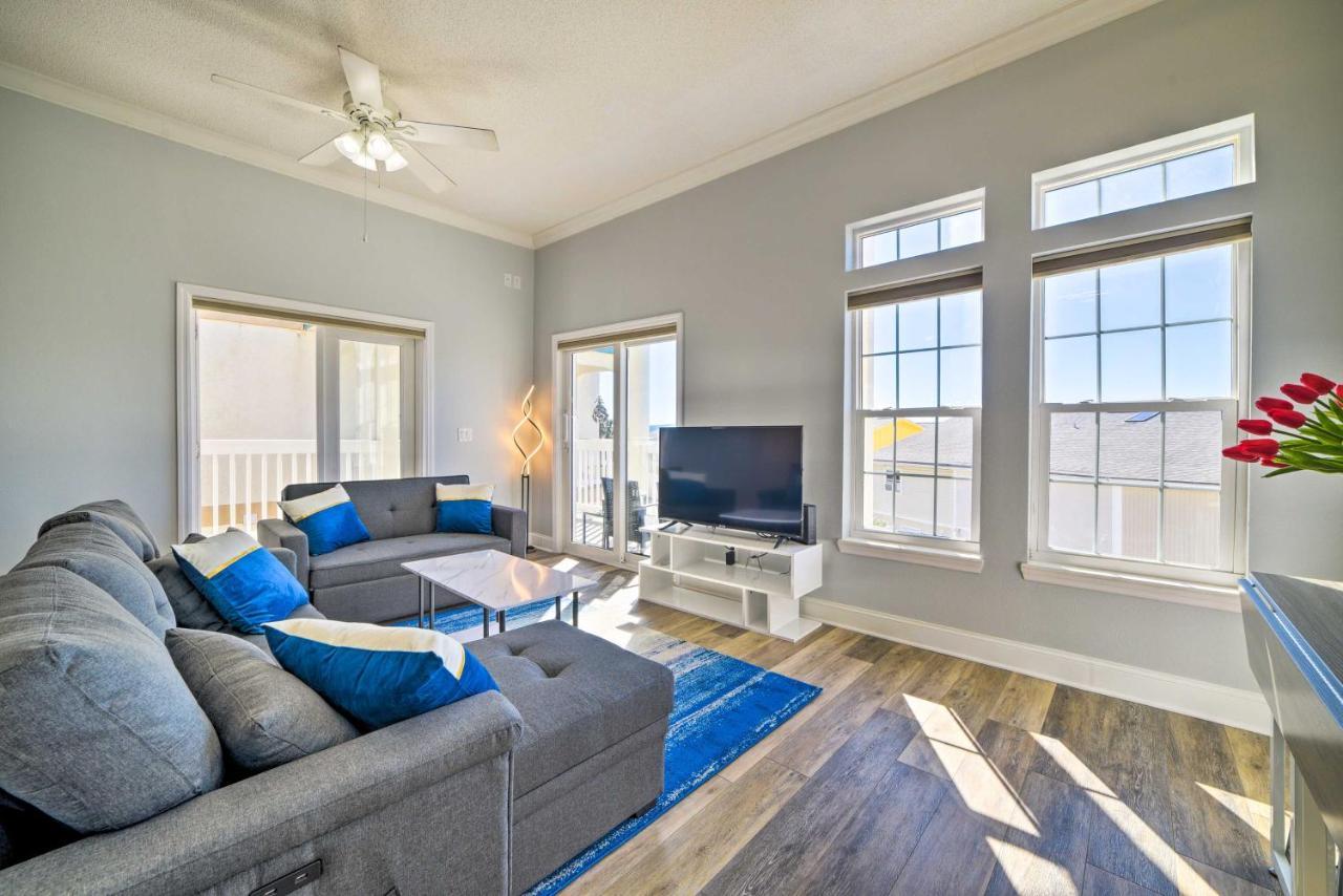 Sunny Pcb Home With Balcony Steps To The Beach! Panama City Beach Buitenkant foto