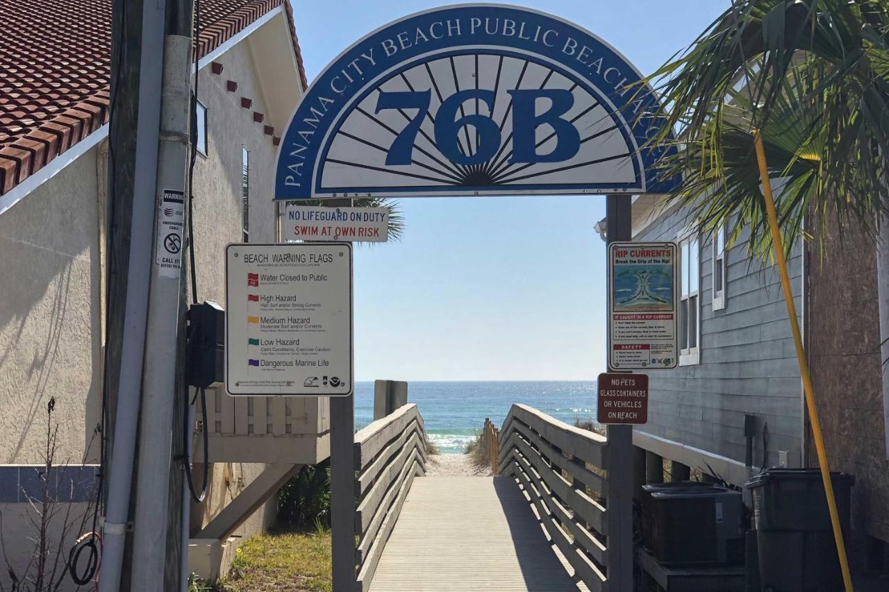 Sunny Pcb Home With Balcony Steps To The Beach! Panama City Beach Buitenkant foto
