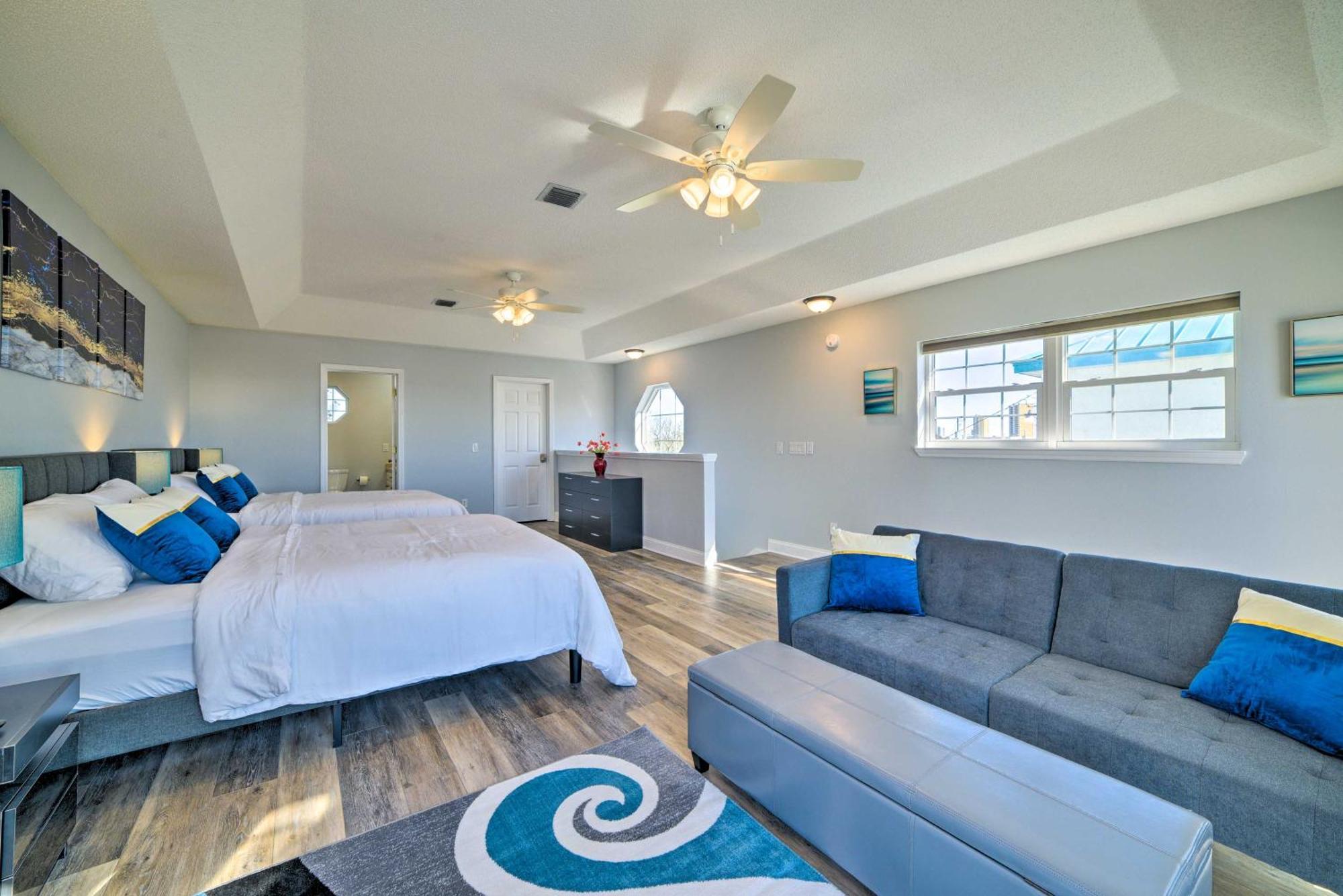 Sunny Pcb Home With Balcony Steps To The Beach! Panama City Beach Buitenkant foto