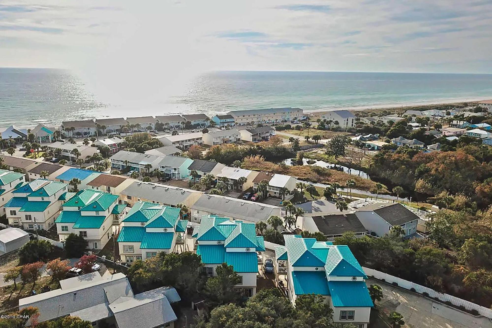 Sunny Pcb Home With Balcony Steps To The Beach! Panama City Beach Buitenkant foto
